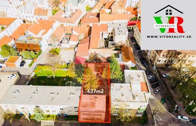 BUDOVA NA PREDAJ V LUKRATÍVNEJ ČASTI V CENTRE MESTA NA PIARISTICKEJ ULICI