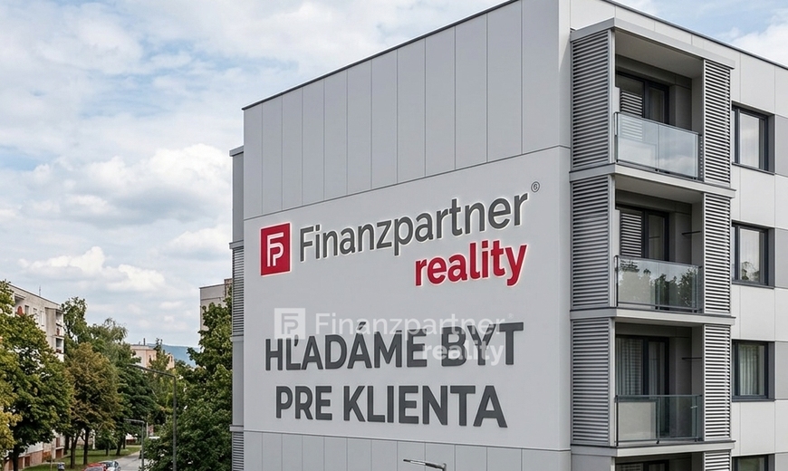 Fotka #1: Hľadáme jednoizbový byt pre klienta v meste Michalovce